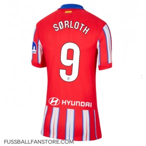 Atletico Madrid Alexander Sorloth #9 Replik Heimtrikot Damen 2024-25 Kurzarm